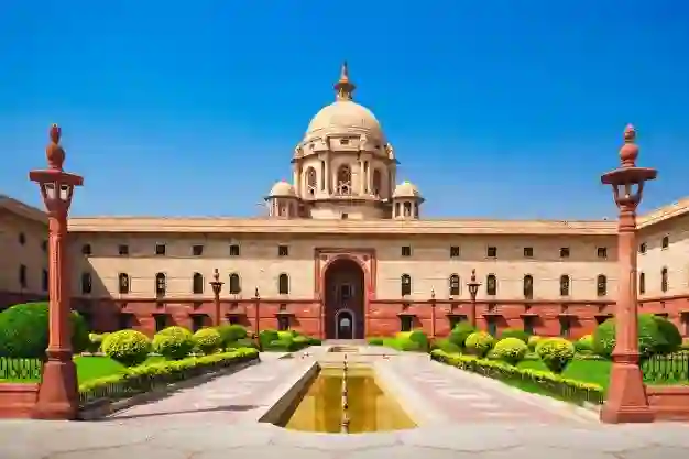 Rashtrapati Bhavan presidential residence in Delhi